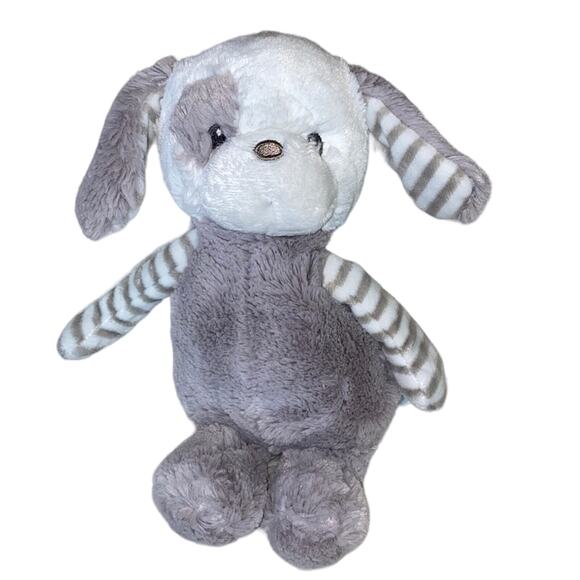 Ebba Striped Puppy Dog Plush Toy Stuffy - Picture 1 of 8